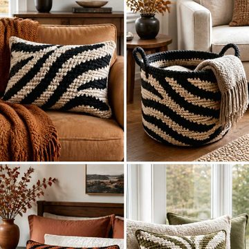 17 Zebra Print Crochet Accessories for Fall 2026
