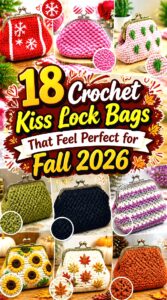Crochet Kiss Lock Bags That Feel Perfect for Fall