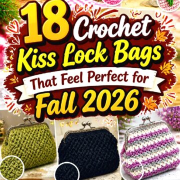 Crochet Kiss Lock Bags That Feel Perfect for Fall