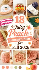 Juicy Peach Crochet Ideas for Fall