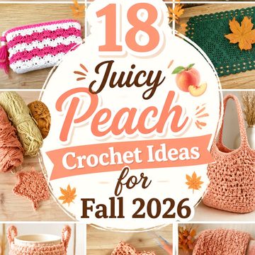 Juicy Peach Crochet Ideas for Fall