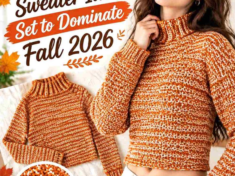 21 Crochet Funnel-Neck Sweater Ideas Set to Dominate Fall 2026