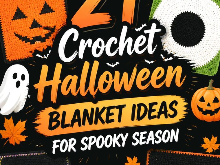 Crochet Halloween Blanket Ideas for Spooky Season