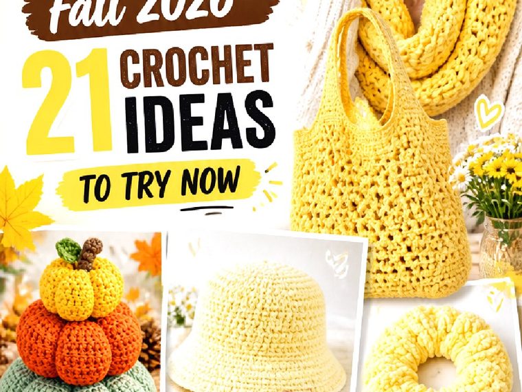 Butter Yellow Is Taking Over Fall — Crochet Ideas to Try Now Pinterest