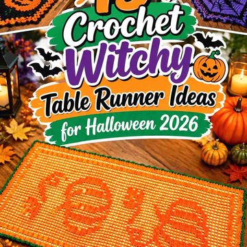 13 Crochet Witchy Table Runner Ideas for Halloween 2026