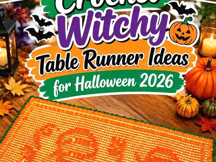 13 Crochet Witchy Table Runner Ideas for Halloween 2026