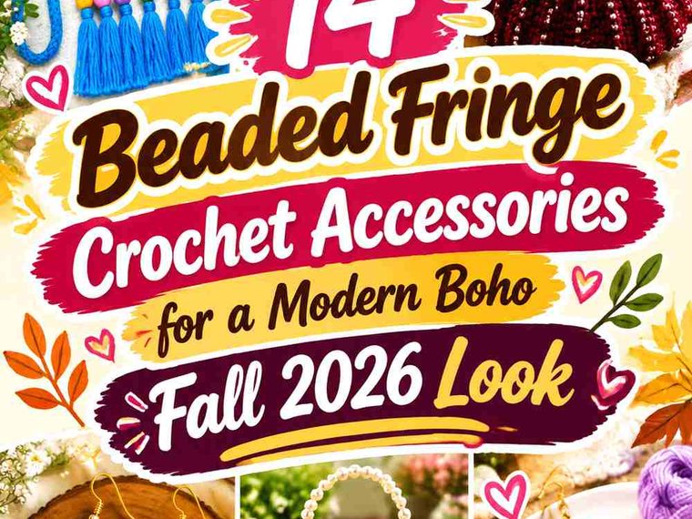 15 Beaded Fringe Crochet Accessories for a Modern Boho Fall 2026 Look