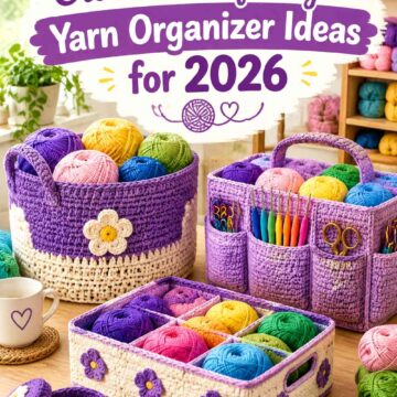 14 Crochet Craft Night Yarn Organizer Ideas for 2026