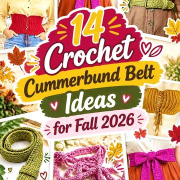15 Crochet Cummerbund Belt Ideas for Fall 2026