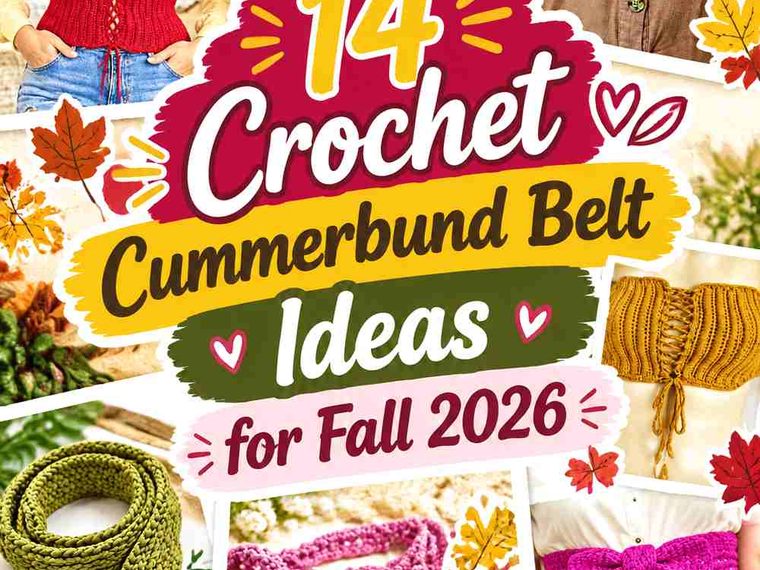 15 Crochet Cummerbund Belt Ideas for Fall 2026