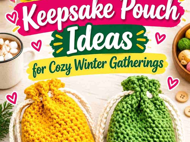 15 Crochet Craft Night Keepsake Pouch Ideas for Cozy Winter Gatherings