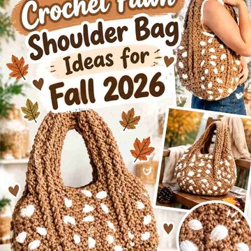 15 Crochet Fawn Shoulder Bag Ideas for Fall 2026