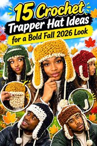 15 Crochet Trapper Hat Ideas for a Bold Fall 2026 Look