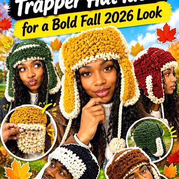 15 Crochet Trapper Hat Ideas for a Bold Fall 2026 Look