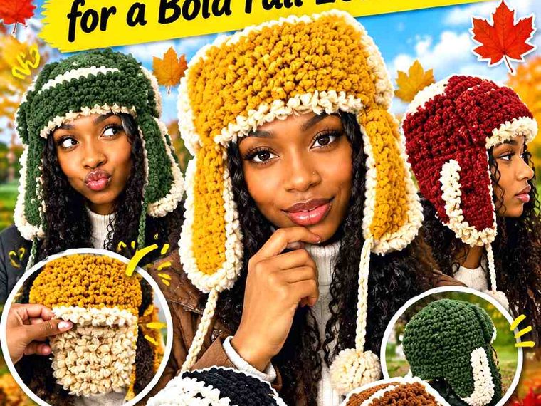 15 Crochet Trapper Hat Ideas for a Bold Fall 2026 Look