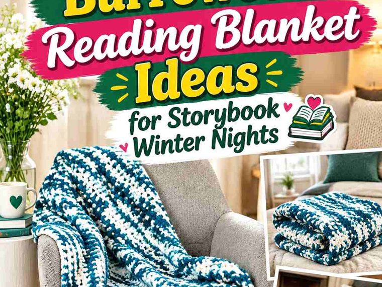16 Crochet Burrowcore Reading Blanket Ideas for Storybook Winter Nights