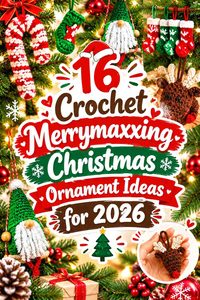 17 Crochet Merrymaxxing Christmas Ornament Ideas for 2026