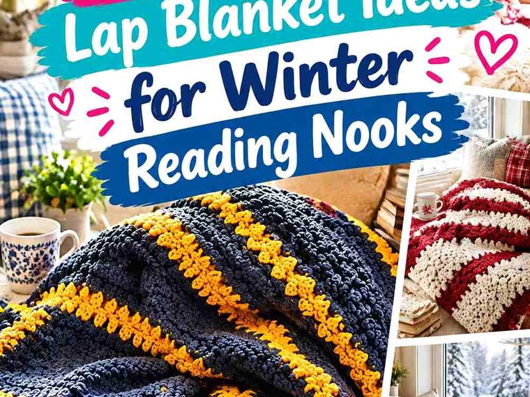 16 Crochet Window-Seat Lap Blanket Ideas for Winter Reading Nooks