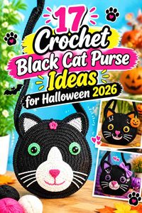 17 Crochet Black Cat Purse Ideas for Halloween 2026