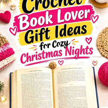 17 Crochet Book Lover Gift Ideas for Cozy Christmas Nights