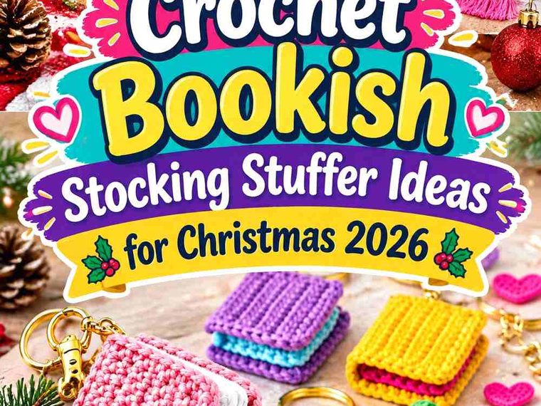 17 Crochet Bookish Stocking Stuffer Ideas for Christmas 2026