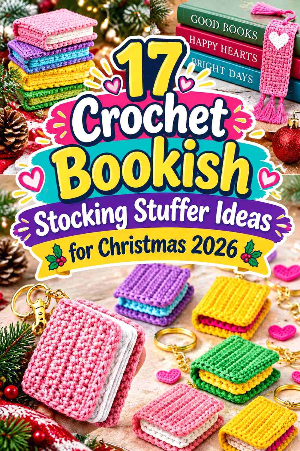 17 Crochet Bookish Stocking Stuffer Ideas for Christmas 2026