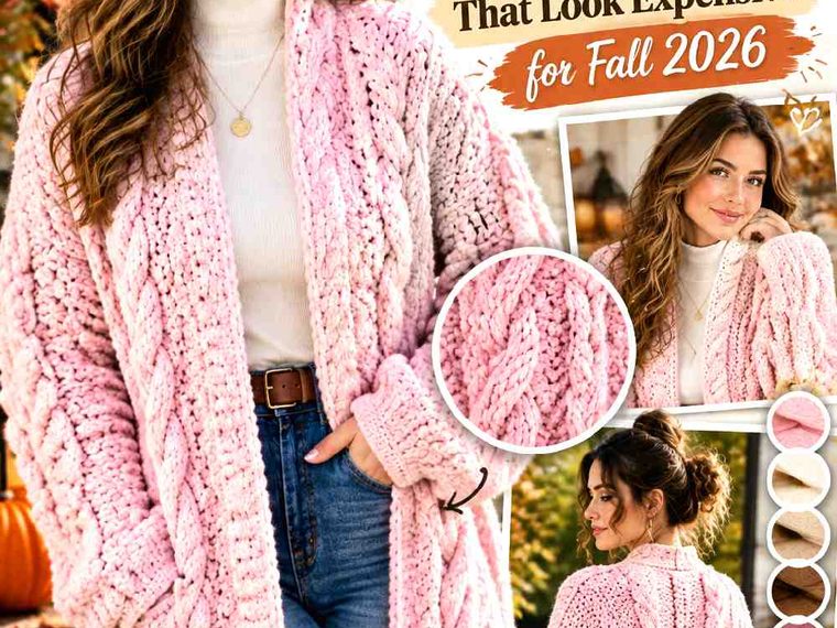 17 Crochet Cable Cardigan Ideas That Look Expensive for Fall 2026