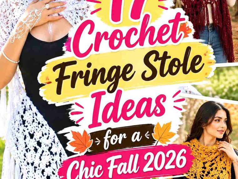 17 Crochet Fringe Stole Ideas for a Chic Fall 2026 Look