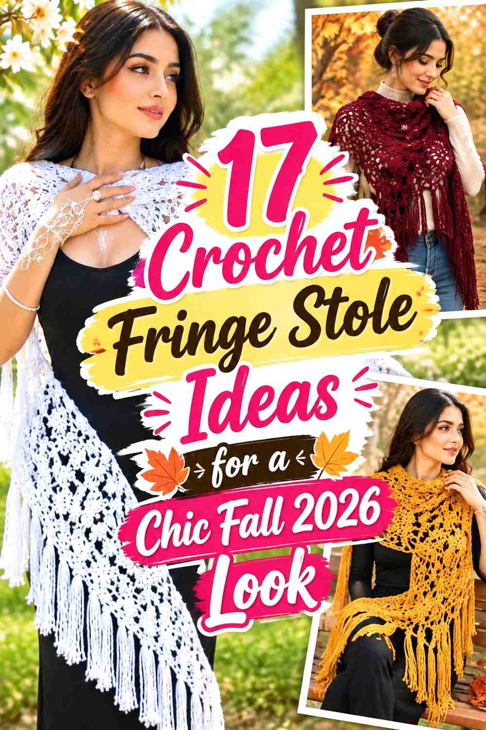 17 Crochet Fringe Stole Ideas for a Chic Fall 2026 Look