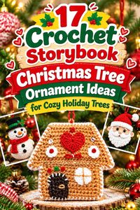17 Crochet Storybook Christmas Tree Ornament Ideas for Cozy Holiday Trees