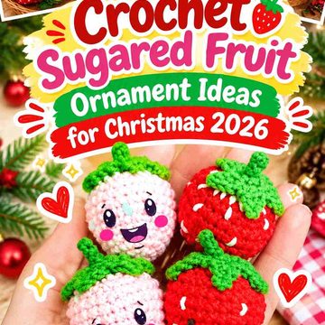 17 Crochet Sugared Fruit Ornament Ideas for Christmas 2026
