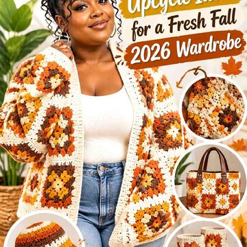 17 Crochet Upcycle Ideas for a Fresh Fall 2026 Wardrobe