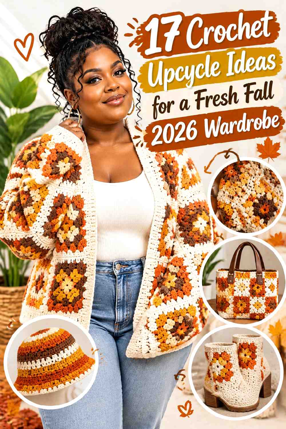 17 Crochet Upcycle Ideas for a Fresh Fall 2026 Wardrobe