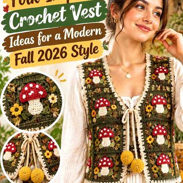 17 Folk-Inspired Crochet Vest Ideas for a Modern Fall 2026 Style
