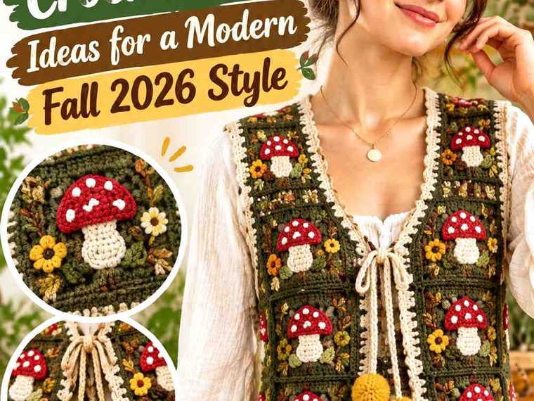 17 Folk-Inspired Crochet Vest Ideas for a Modern Fall 2026 Style