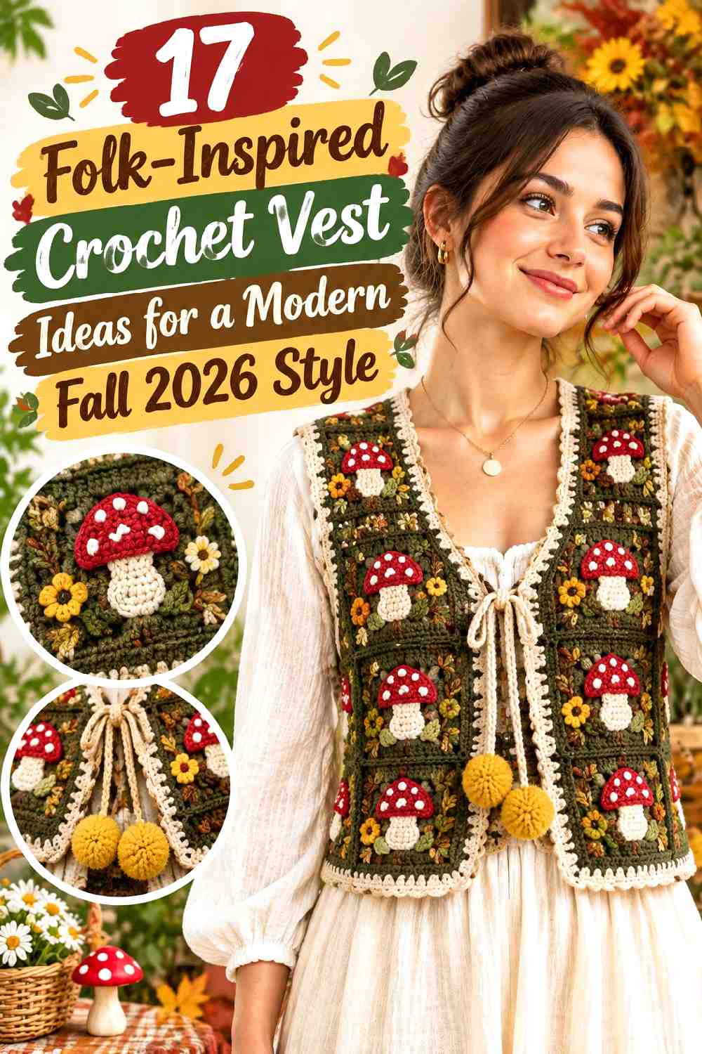 17 Folk-Inspired Crochet Vest Ideas for a Modern Fall 2026 Style