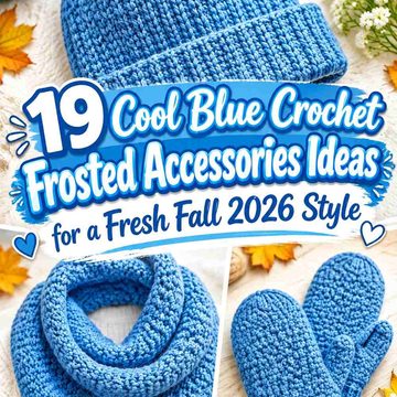 19 Cool Blue Crochet Frosted Accessories Ideas for a Fresh Fall 2026 Style