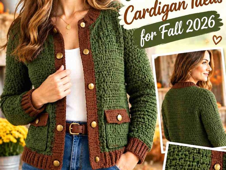19 Crochet Barn Jacket-Inspired Cardigan Ideas for Fall 2026