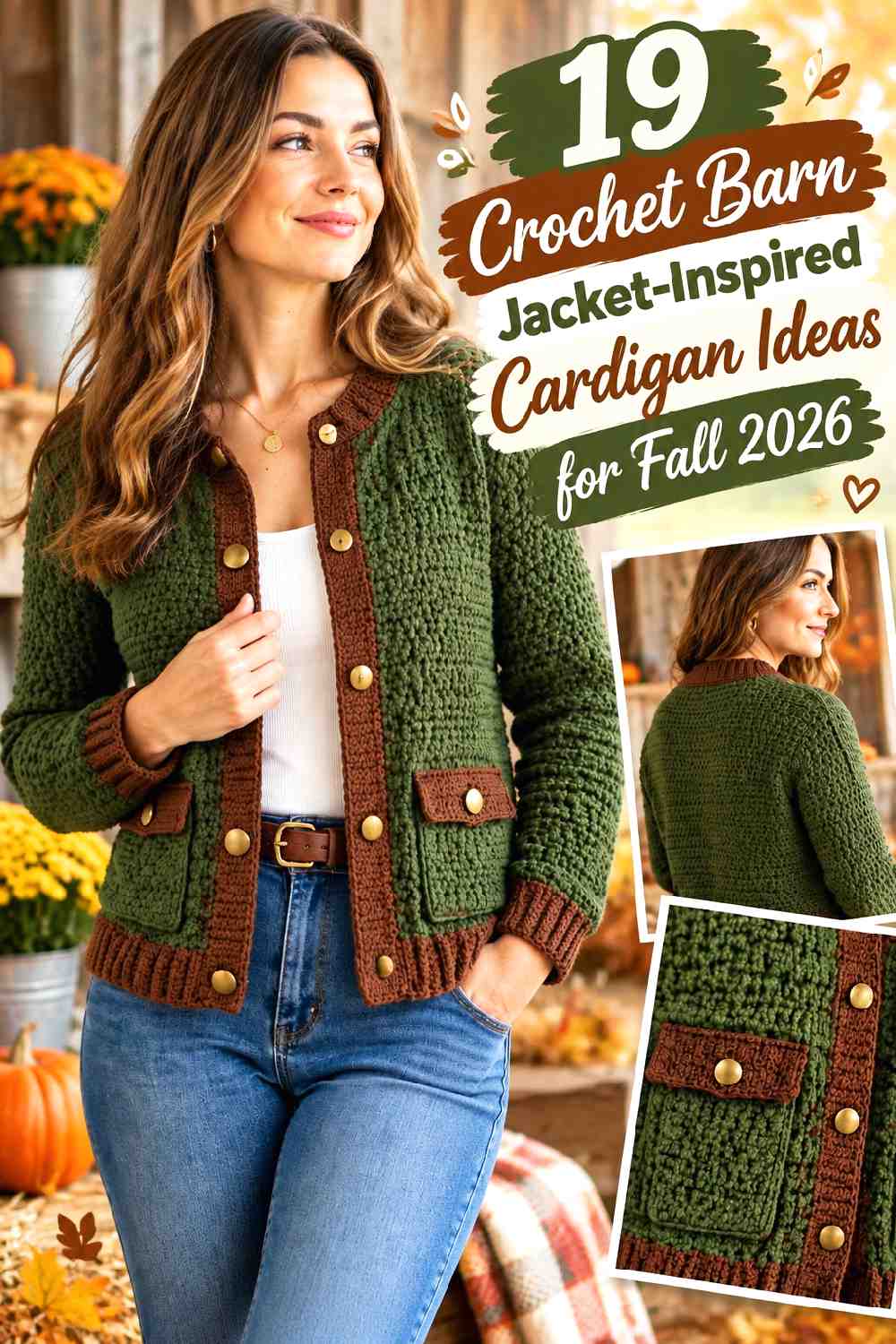 19 Crochet Barn Jacket-Inspired Cardigan Ideas for Fall 2026