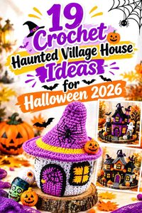 19 Crochet Haunted Village House Ideas for Halloween 2026