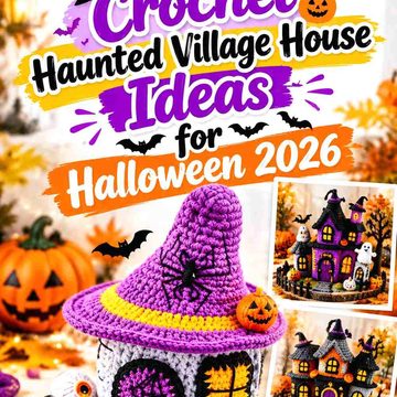 19 Crochet Haunted Village House Ideas for Halloween 2026