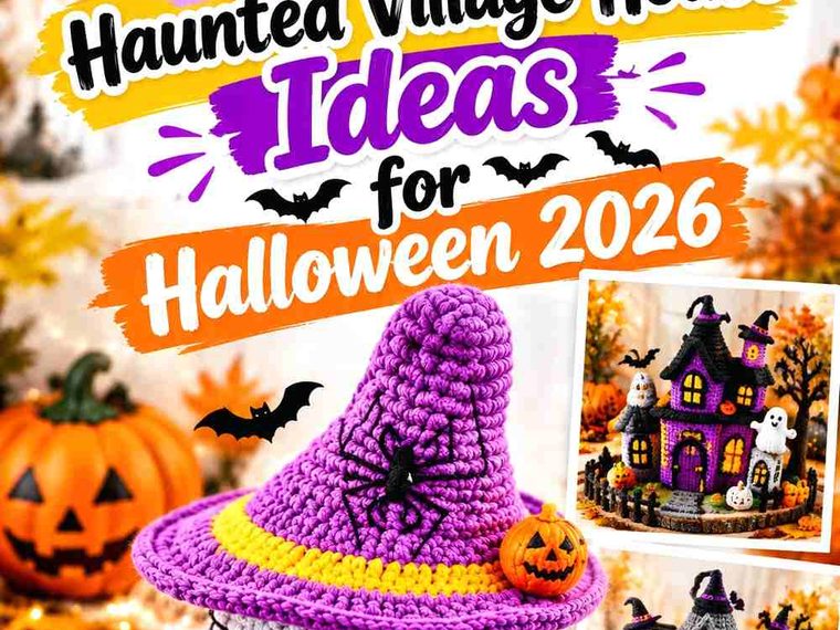 19 Crochet Haunted Village House Ideas for Halloween 2026