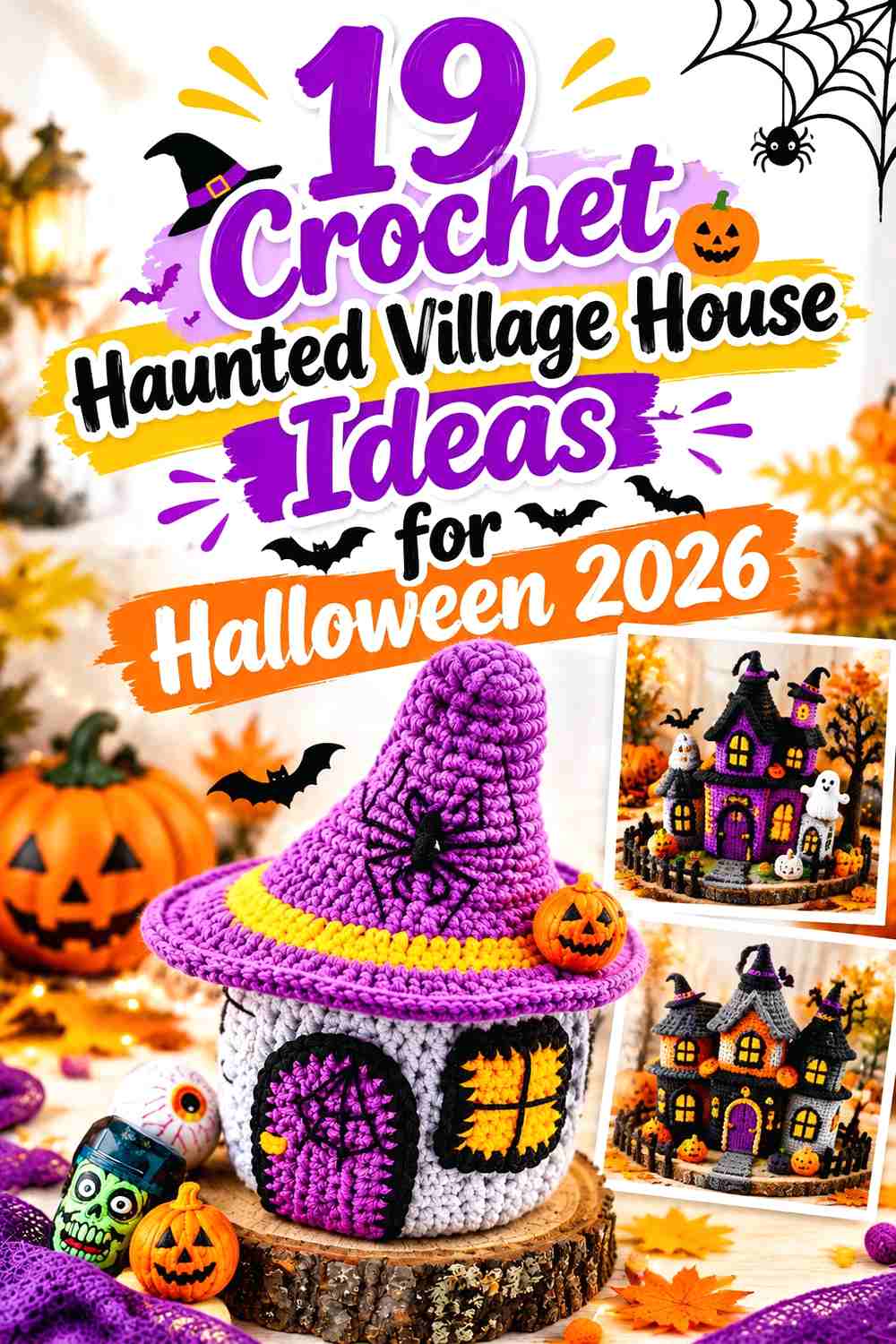 19 Crochet Haunted Village House Ideas for Halloween 2026