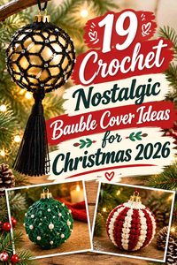 19 Crochet Nostalgic Bauble Cover Ideas for Christmas 2026