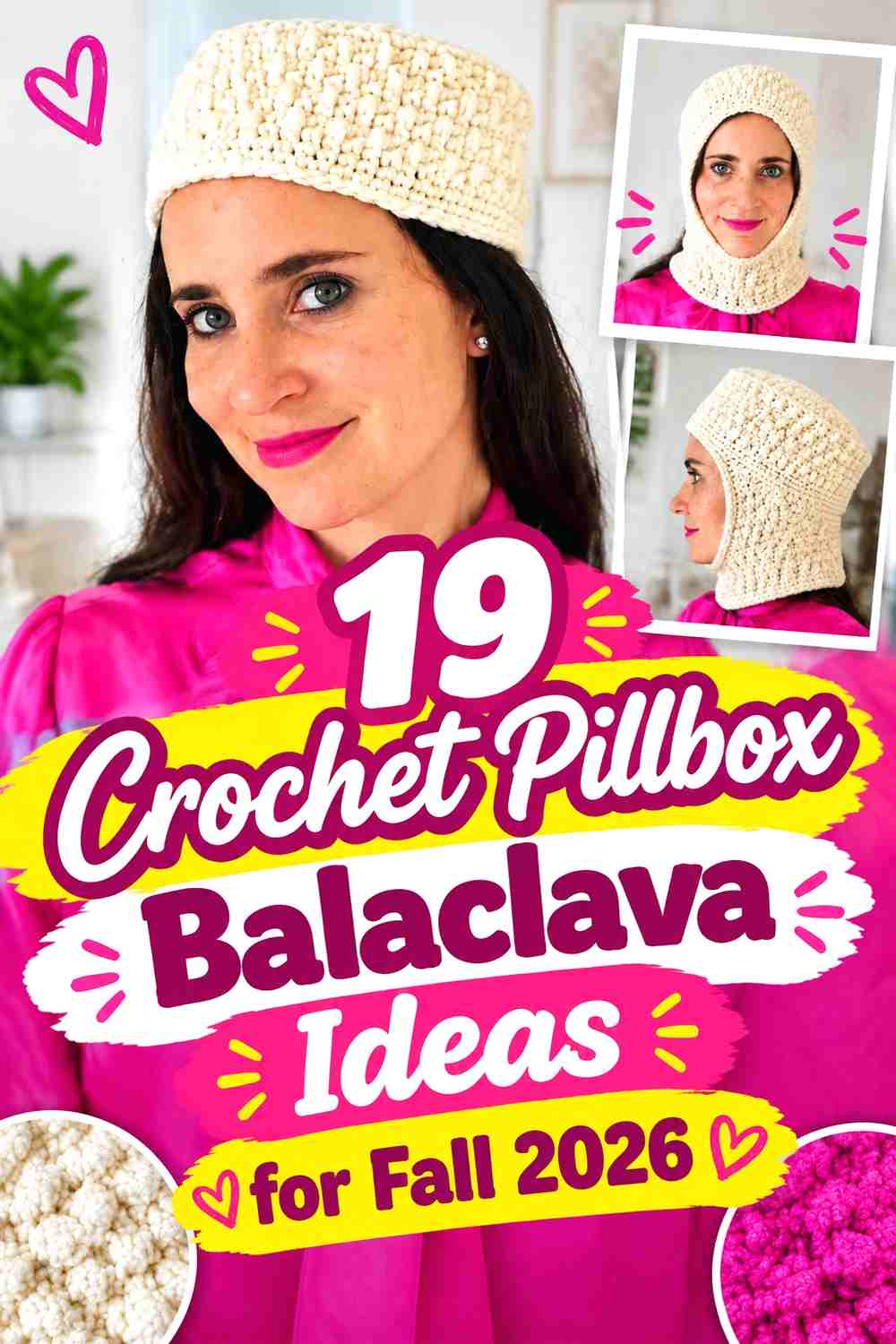 19 Crochet Pillbox Balaclava Ideas for Fall 2026