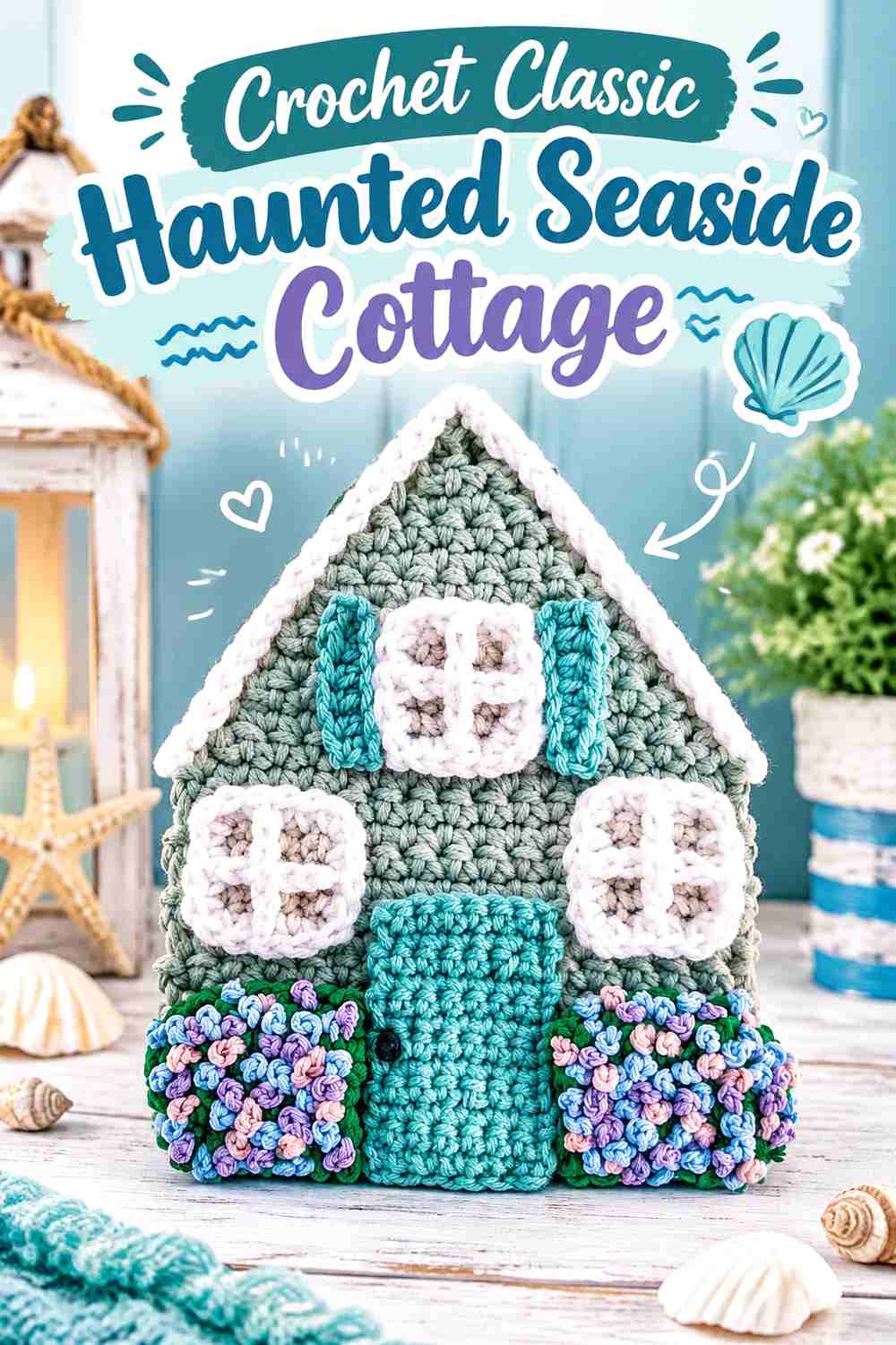 9. Crochet Classic Haunted Seaside Cottage