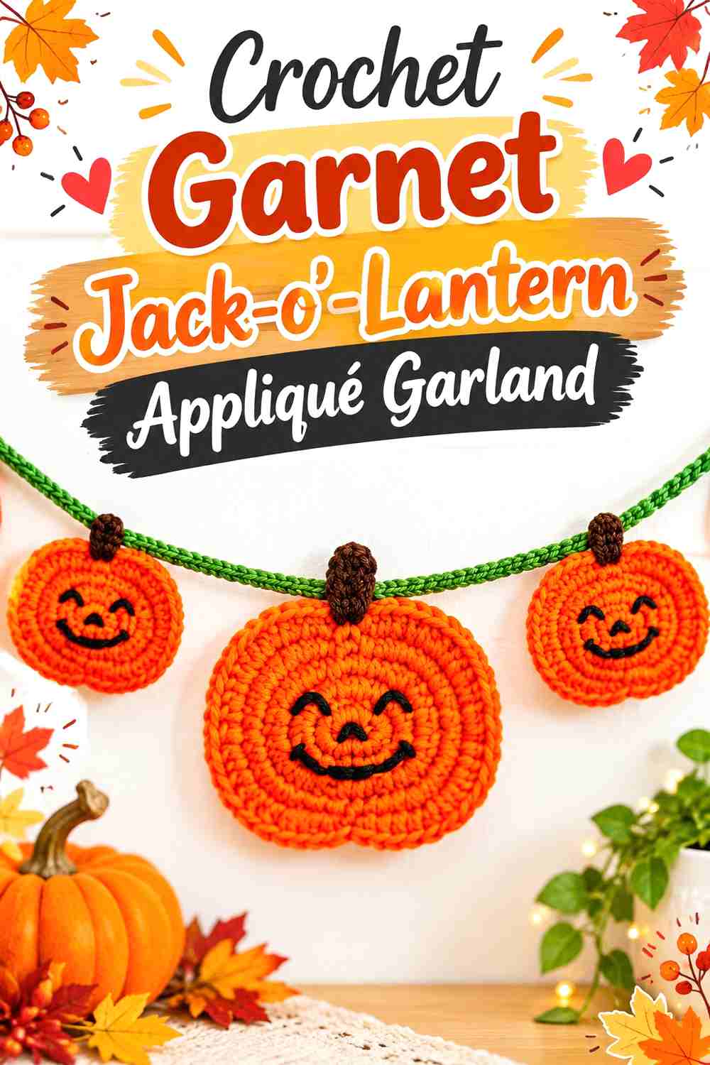 Crochet Garnet Jack-o
