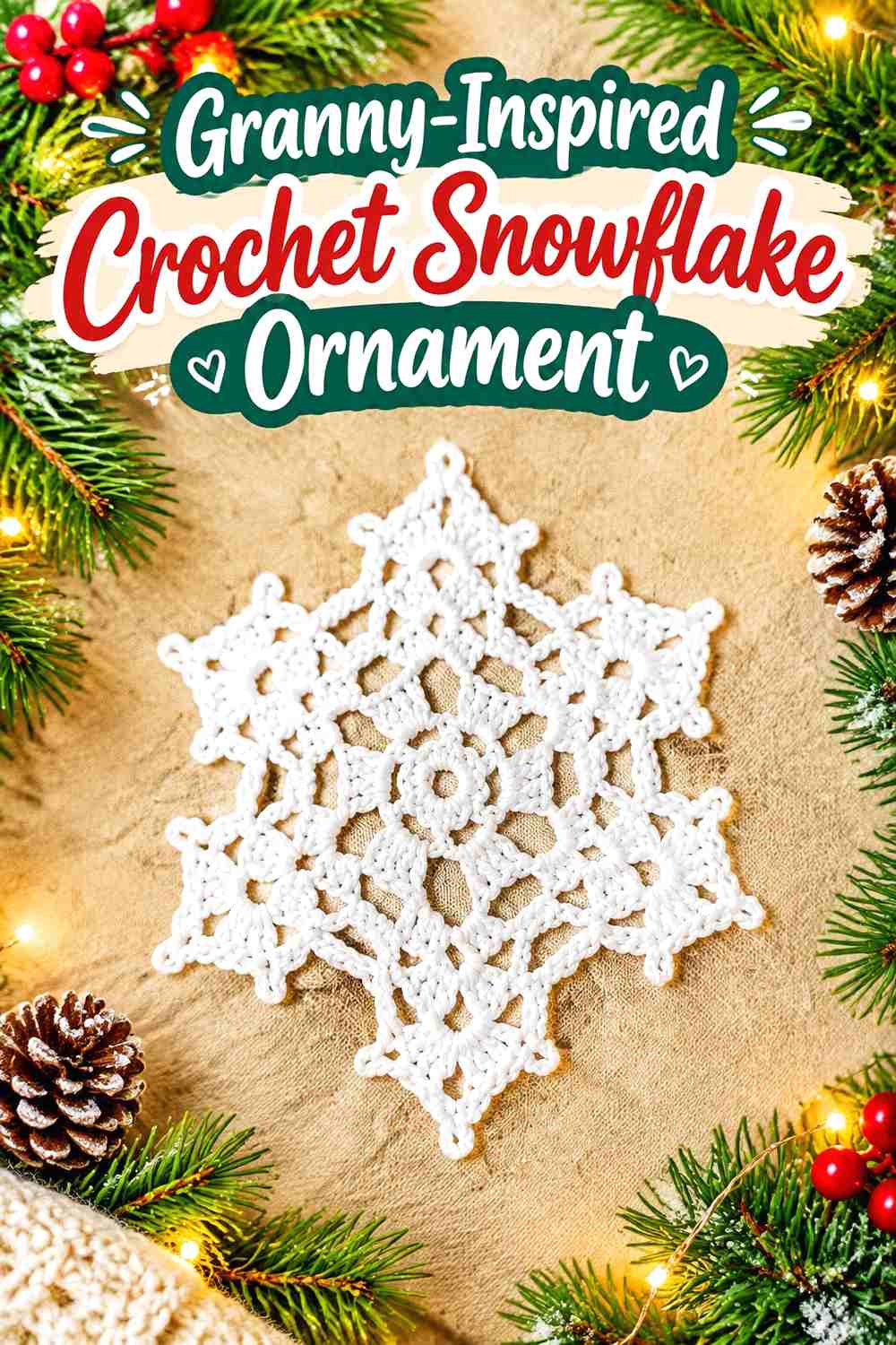 18 Crochet Snowflake Ornament Ideas for Cozy Winter Trees - Yarn Nest ...